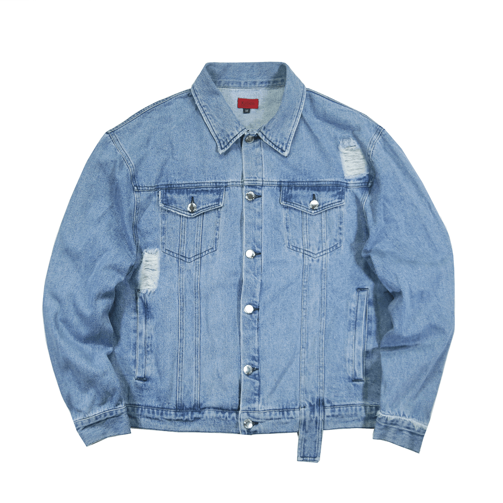 stone washed jean jacket