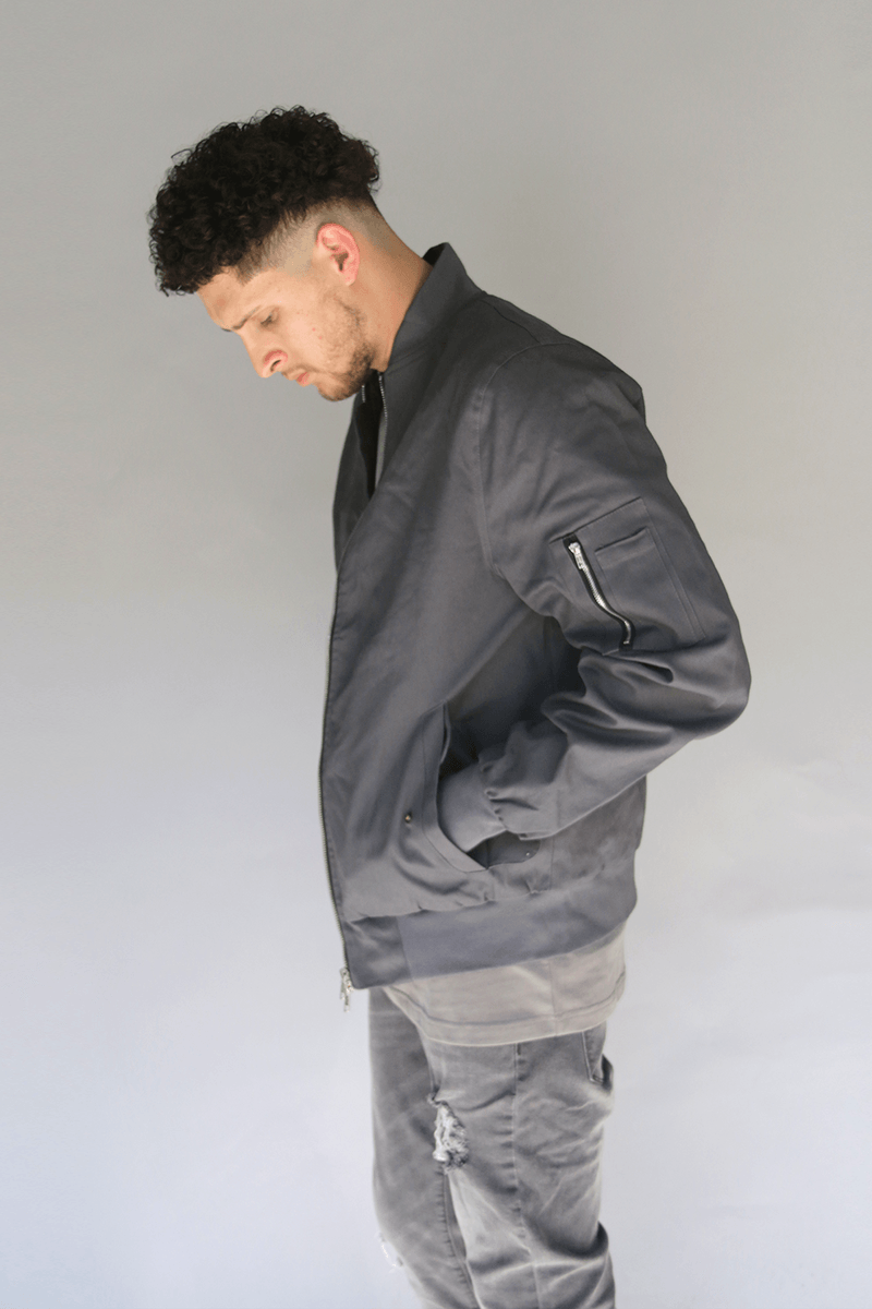 Lightweight MA-1 Bomber Jacket - Slate (08.24.21 Release)