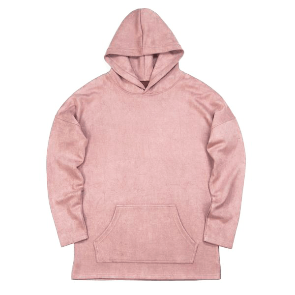 hoodie suede