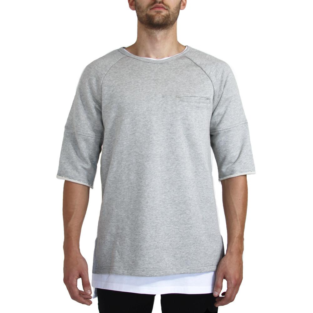 Lounger Fleece Sweater - Heather Grey (Release 09.02.21)