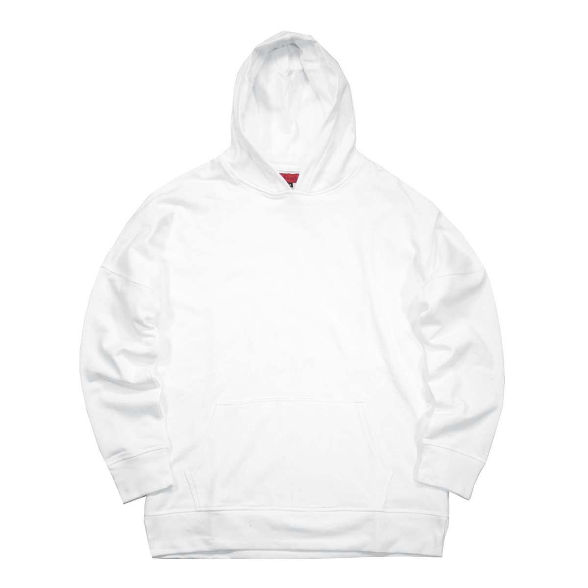 Draped Essential Hoodie - White (09.21.21 Release)