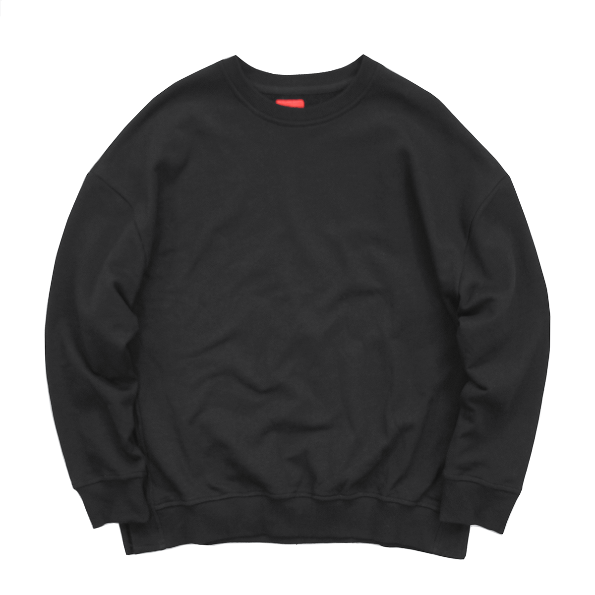 black sweater crew neck