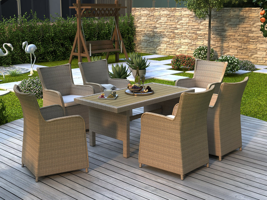 7 piece outdoor patio set