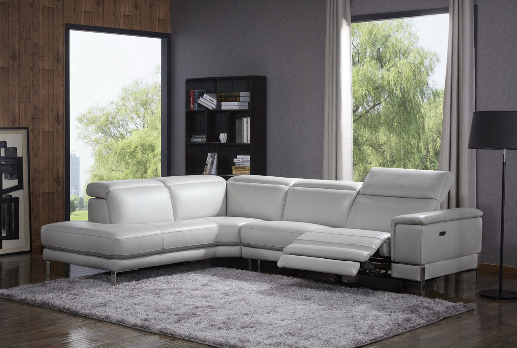 4 seater leather lounge chaise