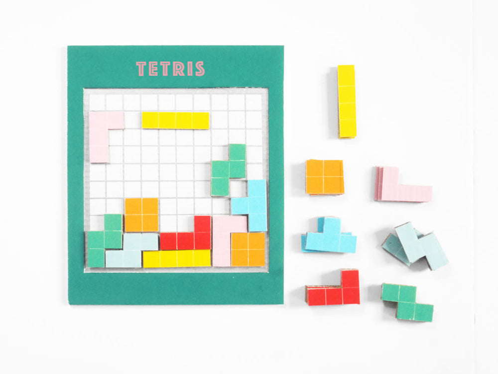 A game of Tetris.