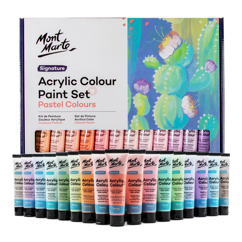 Mont Marte Acrylic Color Paint Set 6pc 50ml