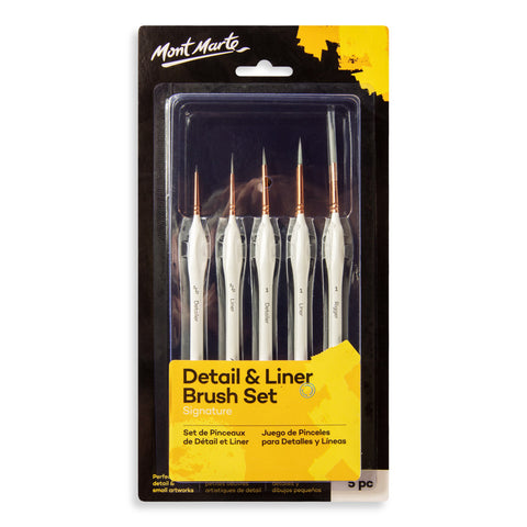 Acrylic Brush Set in Box Premium 7pc – Mont Marte Global