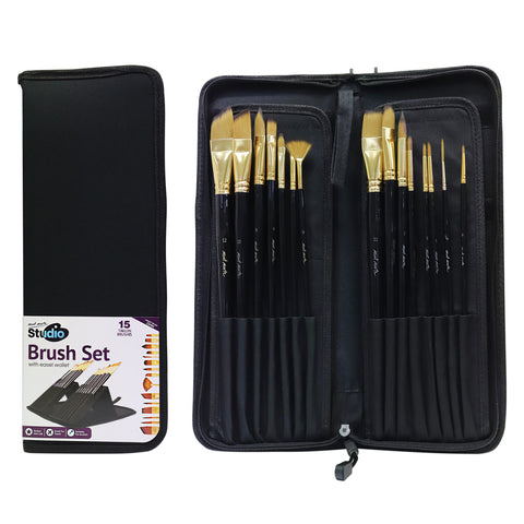 Acrylic Brush Set in Box Premium 7pc – Mont Marte Global