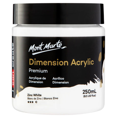 izone Mont Marte Dimension Acrylic Paint Set 36pce x 37ml 