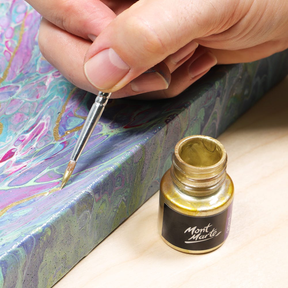 Gold Foil Paint Premium 20ml (0.68 US fl.oz)