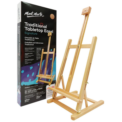 2x Mont Marte Mini Table Display Easel Small School/Function Students  Artist Art