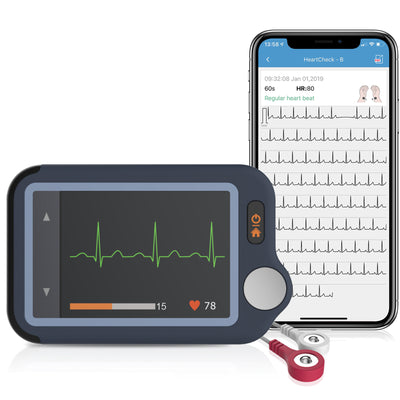 Portable Blood Pressure+ECG Monitor [CheckMe BP2 & BP2A] 