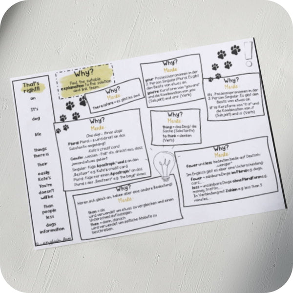 17 Typical mistakes Schüler