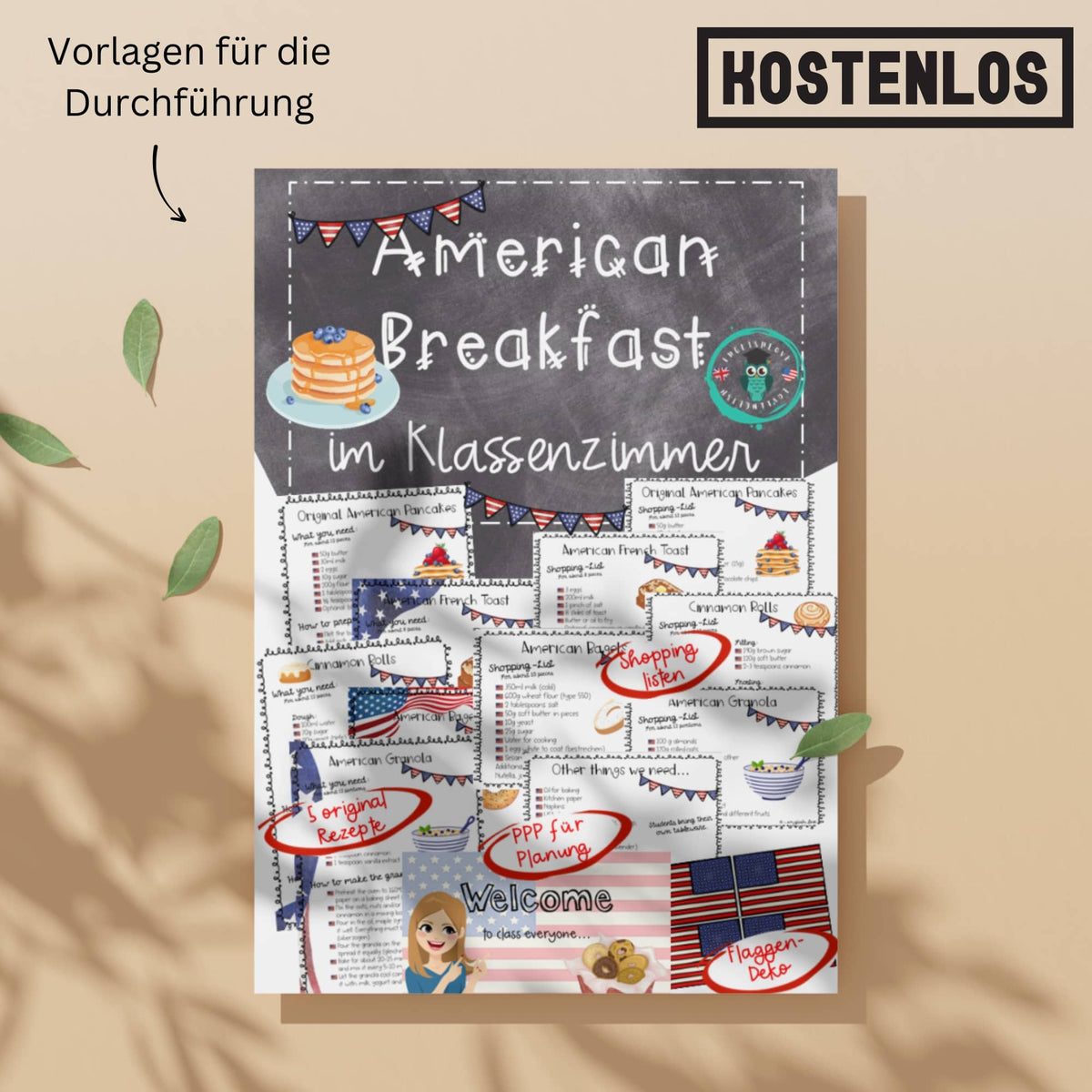 Bonus: American Breakfast im Klassenzimmer