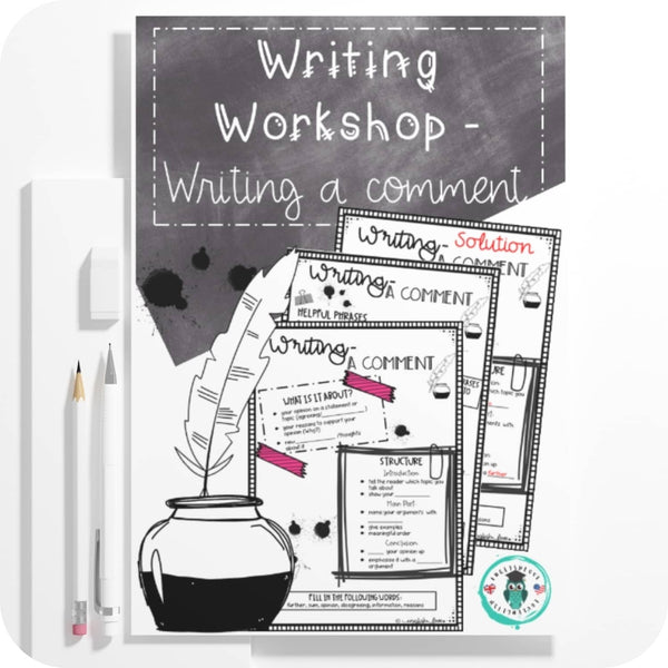 Writing Workshop Bundle 8 Textsorten