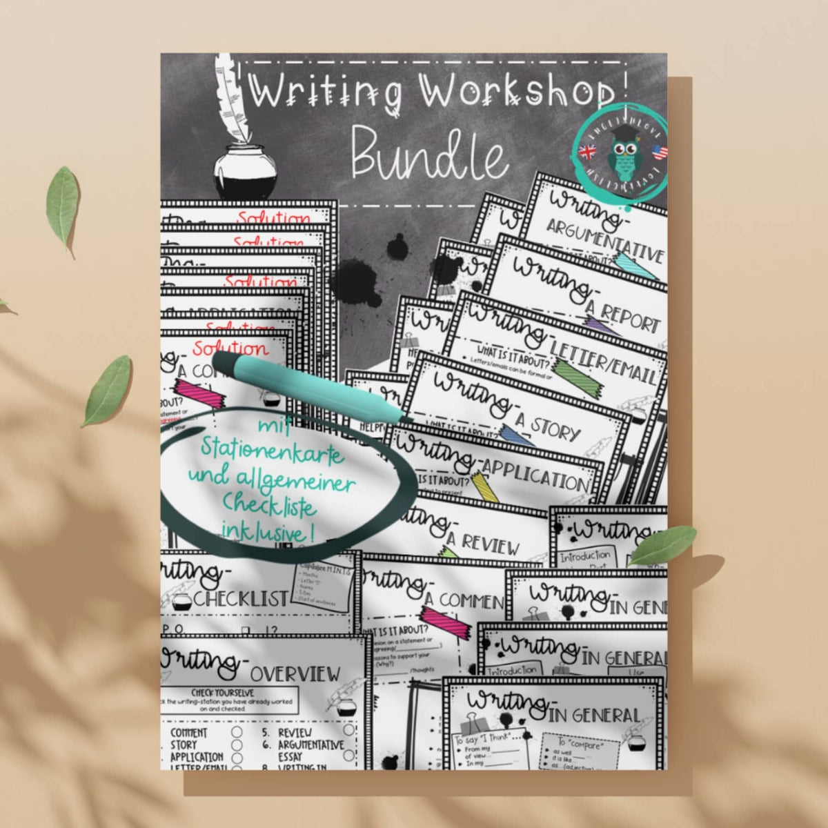 Writing Workshop Bundle Unterrichtsmaterial Englisch