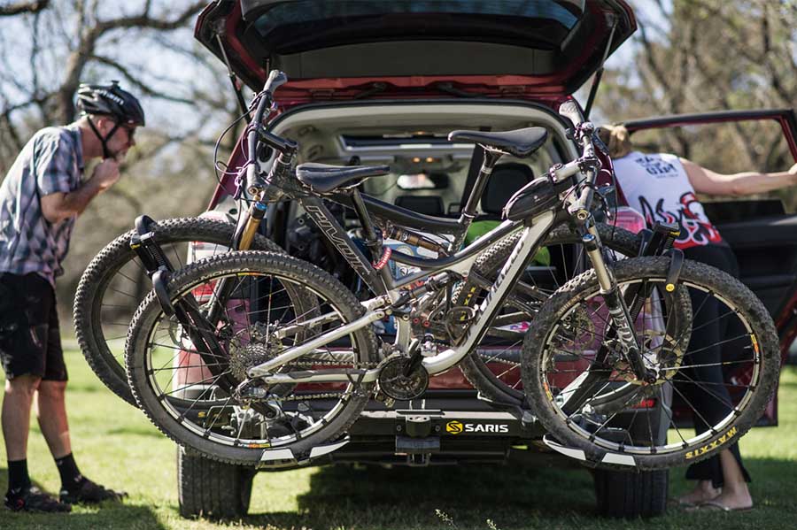 SuperClamp 2 bike hitch rack