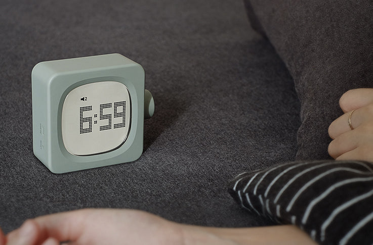 Cube Smart Alarm Clock with snooze function