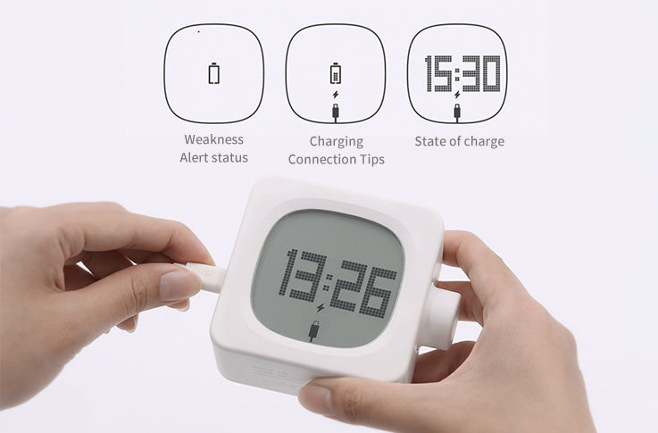 Charging the Cube Smart Alarm Clock