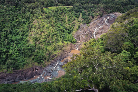 River flowing through a gorge in Australia