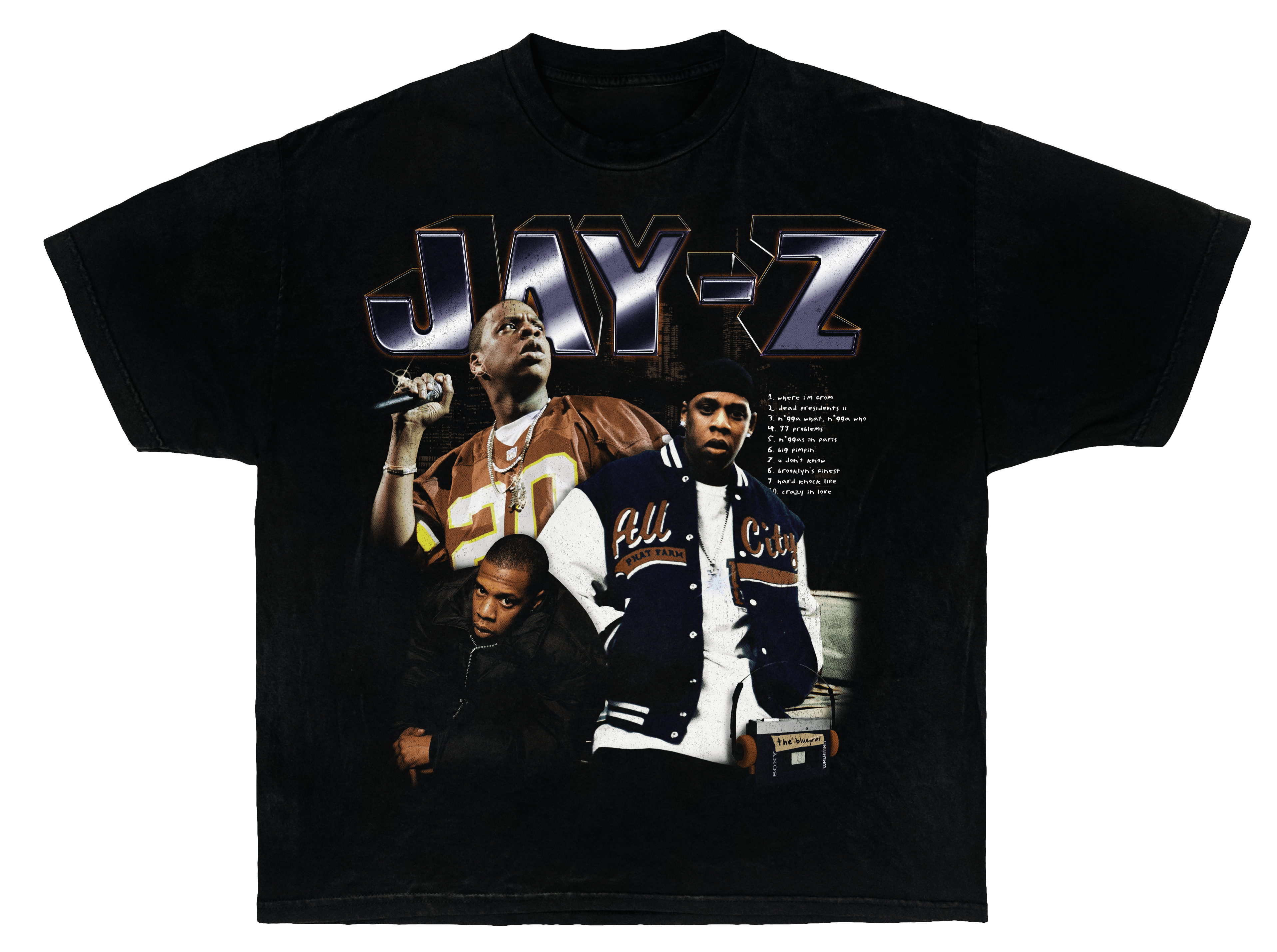 Y2K - KINGS OF RAP - JAY-Z - STREETWEAR