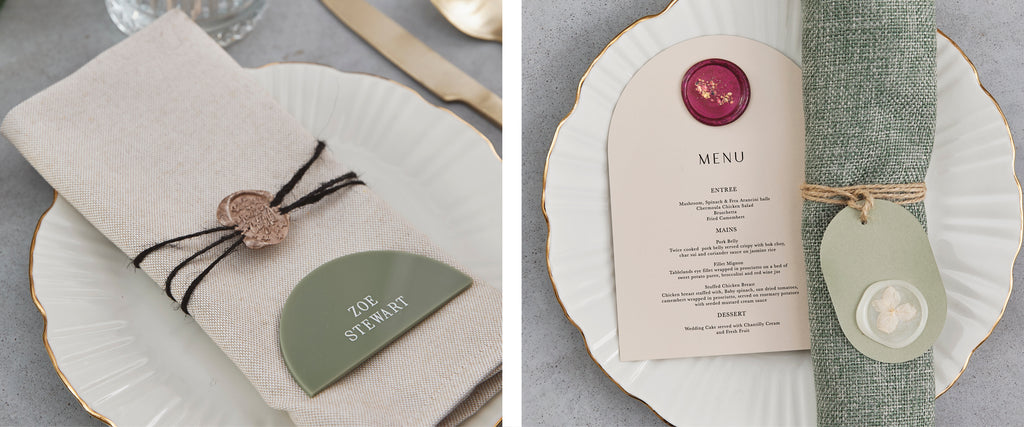 Elevate your holiday table with wax seal stamps