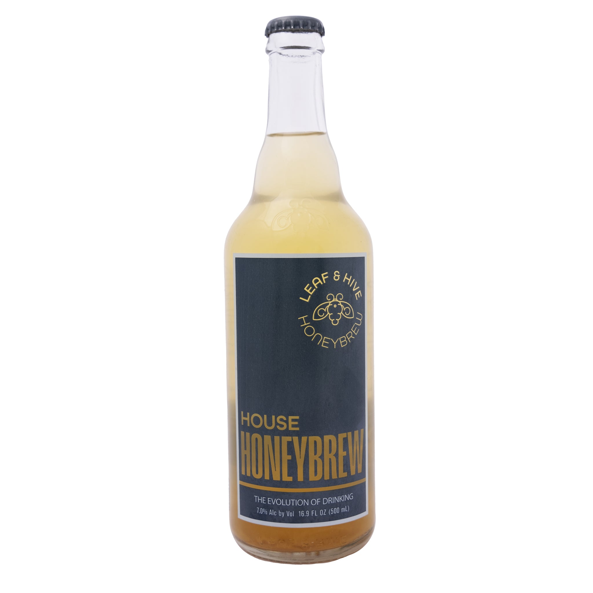 House Honeybrew - 7% ABV - 500ml Per Bottle - Leaf  Hive product image