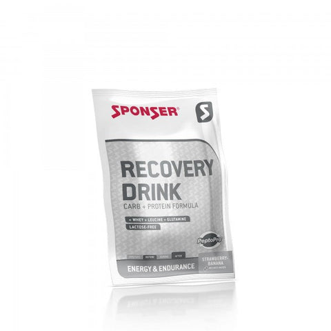 Sponser - Recovery Drink Morango-Banana saquetas 60gr