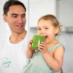 Craft Smoothie Founder Riki with Daughter Eva