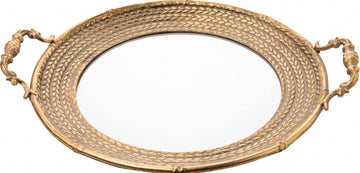 Mirror Oval Tray