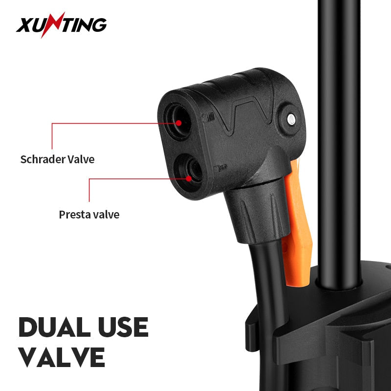 presta valve electric bike pump