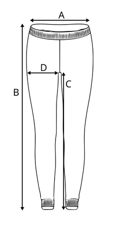 Glückswindel Leggings Größentabelle