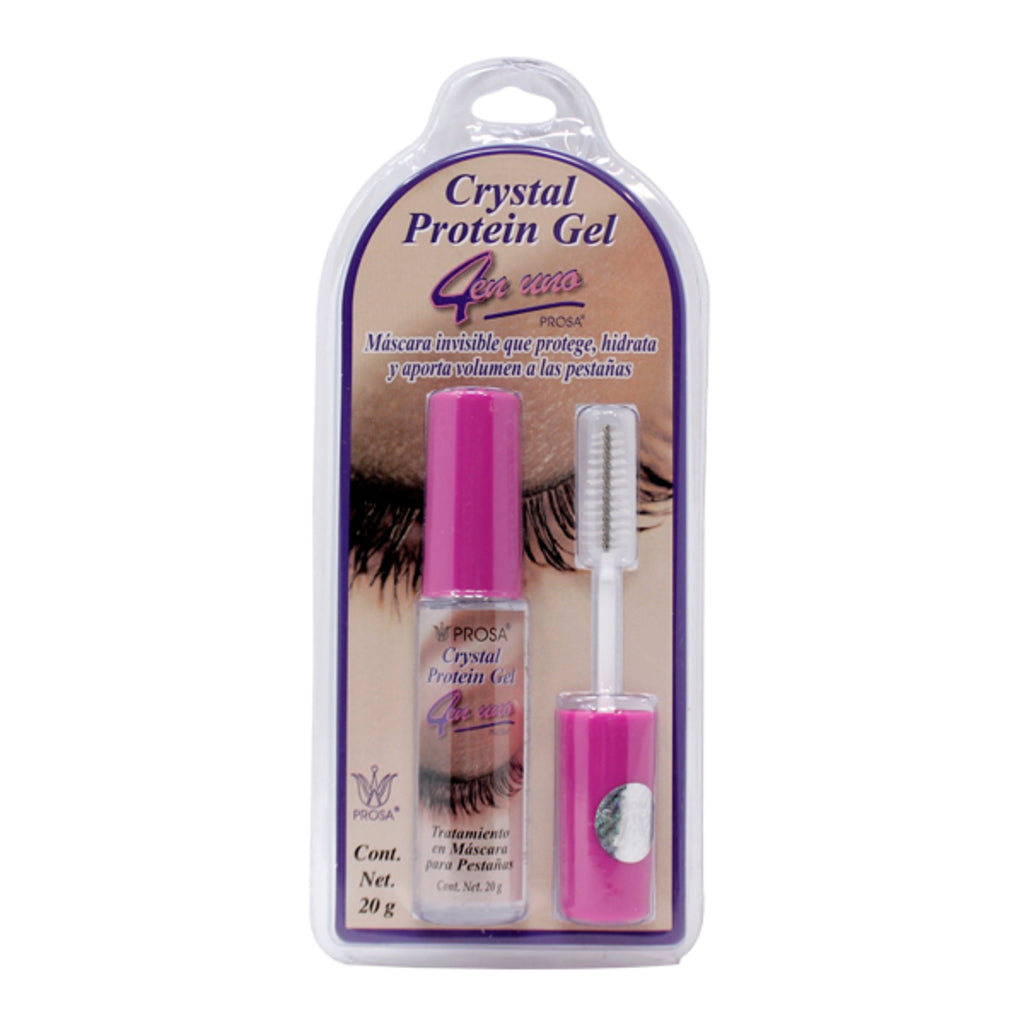 Máscara de pestañas transparente Crystal Protein Gel Emblistado - Pros –  Vibra Rose Cosmetics