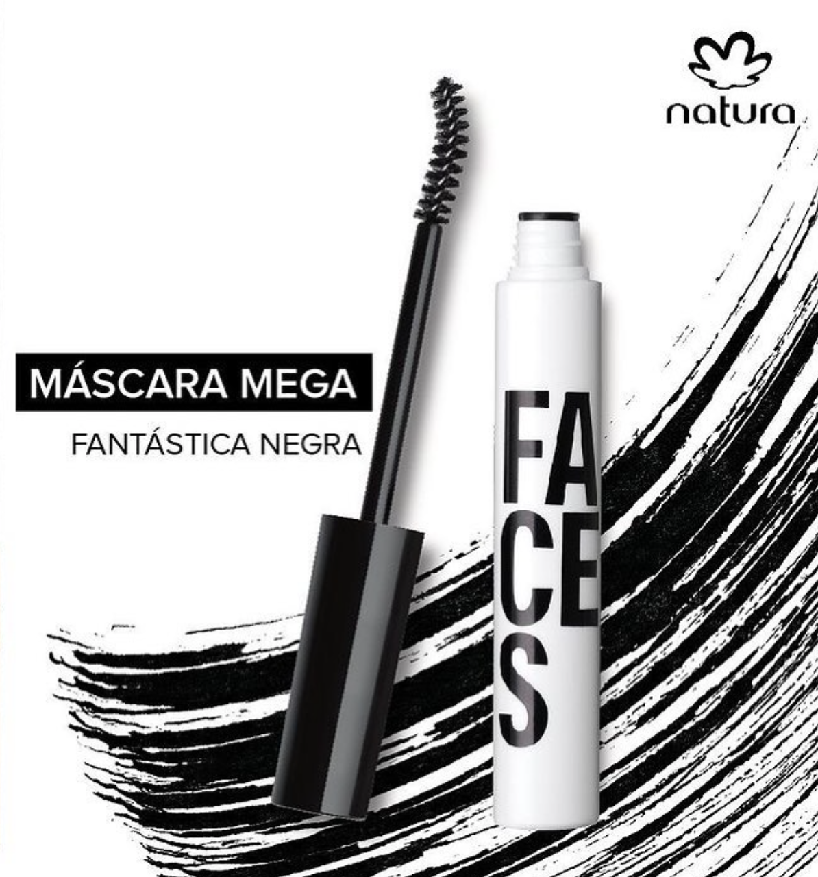 Máscara de pestañas Mega - Natura – Vibra Rose Cosmetics