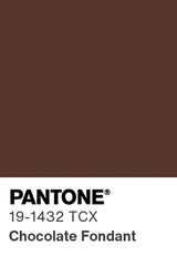 PANTONE 19-1432 TCX Chocolate Fondant