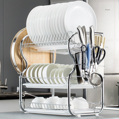 3 Tiers Dish Drying Rack – JR E-COMMERCE DEALS