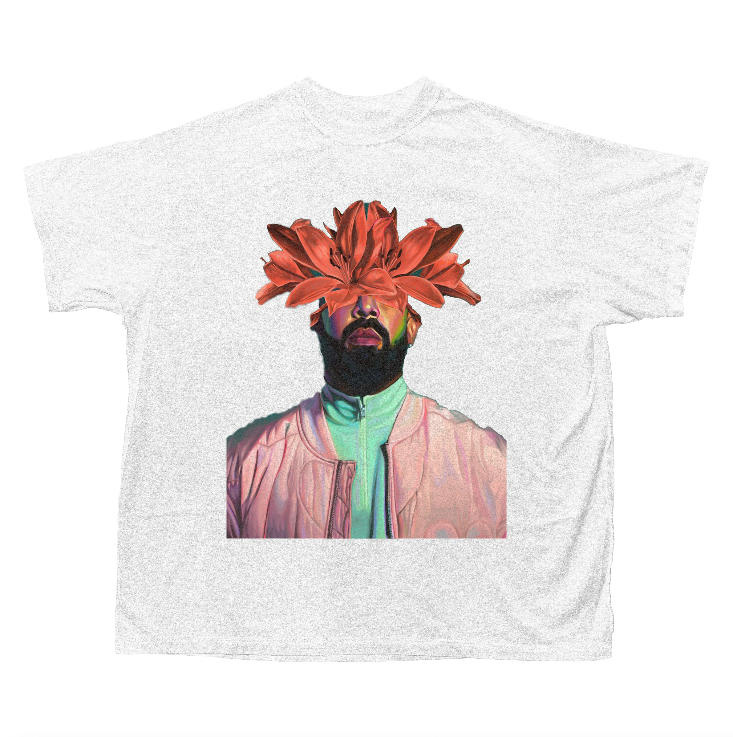 FLOWER DRAKE - Graphic Tee - STREETWEAR