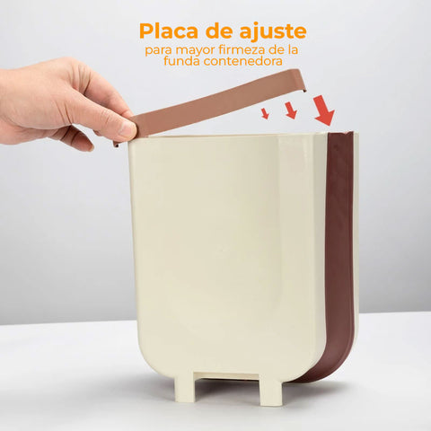 Cubo de basura Confortime Plegable (19,5 x 32 x 26 cm) - Tiendetea
