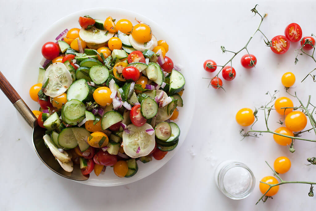 Cucumber Tomato Salad Recipe