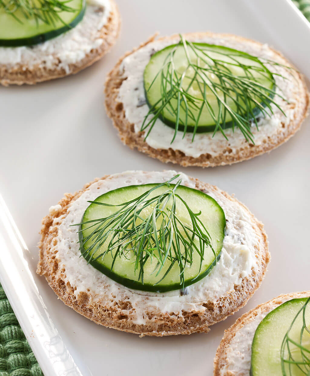 Cucumber Dill Rounds Recipe