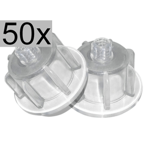 NIvelliersystem24 Transparente Zughauben 3-12 mm, 50x