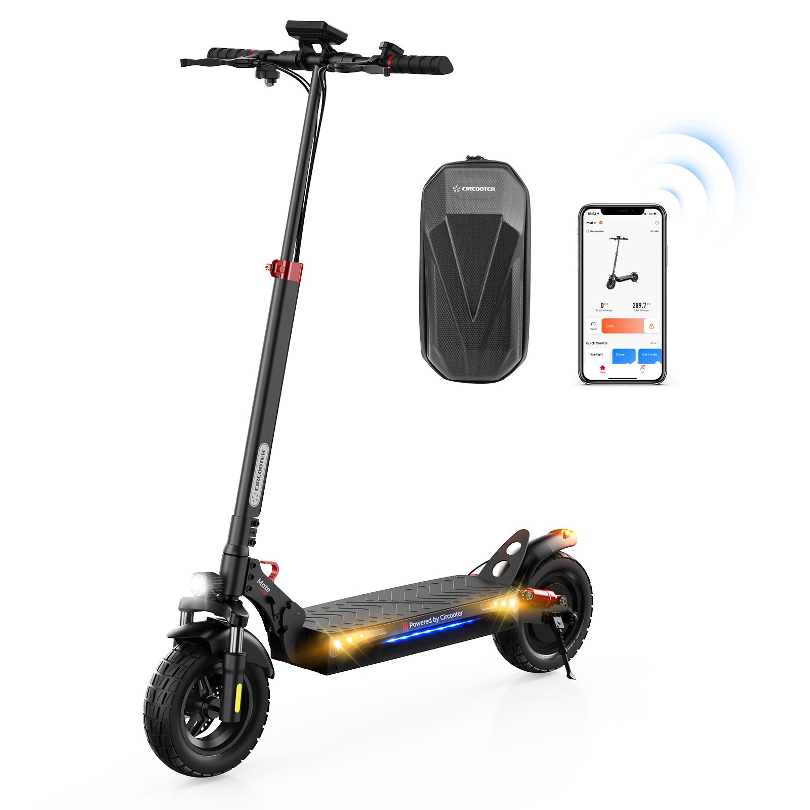 isinwheel® M2 Off Road Electric Scooter 800W