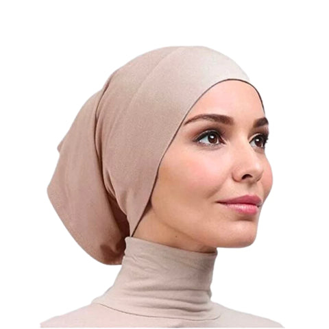 Comfortable, Lightweight, Stretchable Inner, Non-slip, Women's Under Cap  and Tie Cap for Hijabs/headscarfs 