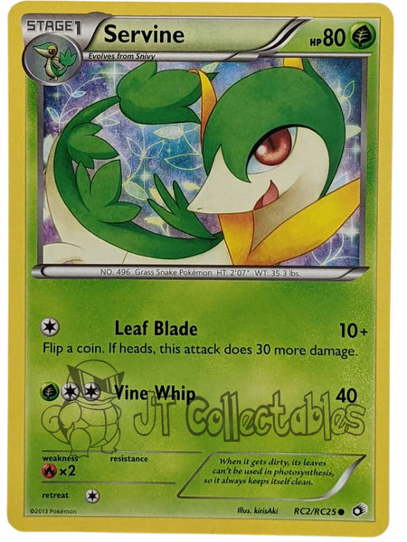 Snivy RC1/RC25 Pokemon Black & White Radiant Collection – JT Collectables