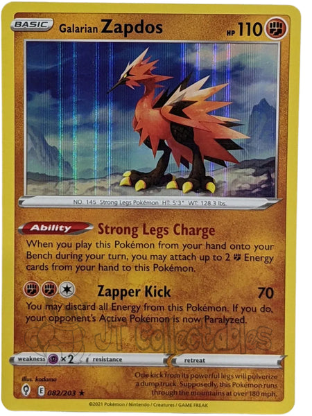 Pokemon Card Moltres & Zapdos & Articuno GX 035/054 RR