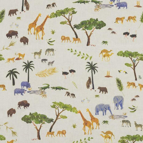 Animalis Multi Nursery Wallpaper
