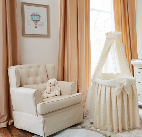 Wingback Nursery Glider