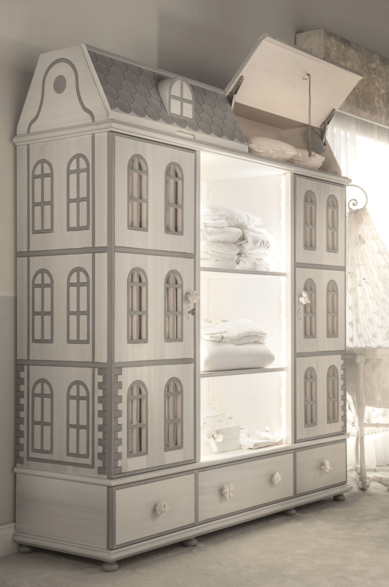 Luxury Dollhouse Wardrobe 