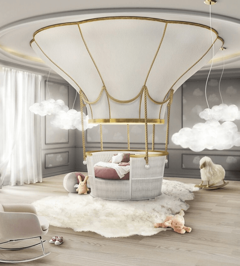 Luxury Hot Air Balloon Bed