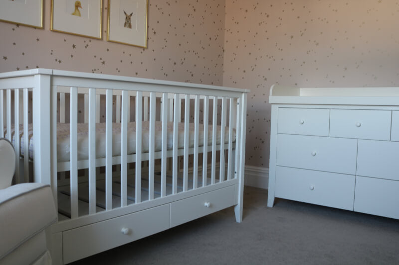 Cot Bed with Drawers